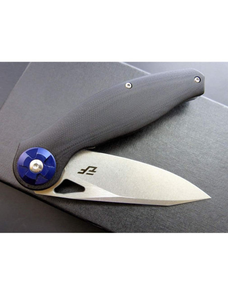 Cuchillo Plegable Eafengrow EF76 EDC Negro Hoja D2 20.8 cm