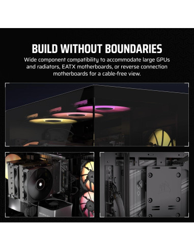 Caja de PC Corsair 3500X ATX Media Torre Vidrio Templado