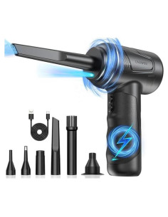 Soplador de Aire Comprimido CAGIWIRU Black01 3 Velocidades