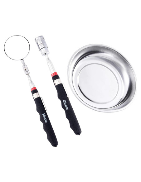 Juego de 3 Herramientas de Recogida Magnética KOOPOOL