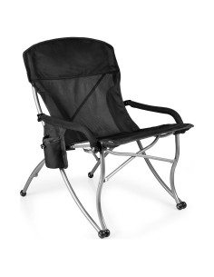 Silla de Camping Plegable Picnic Time PT-XL Negra 181 kg