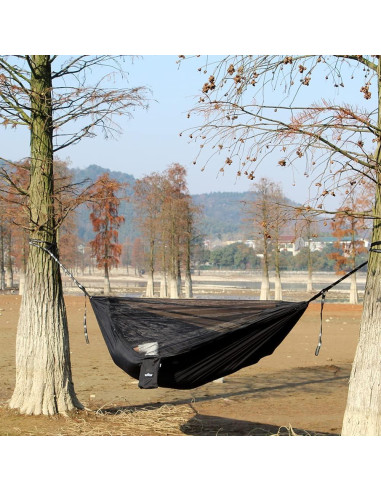 Hamaca de Camping Sunyear Doble con Red No See-Um 2.9m