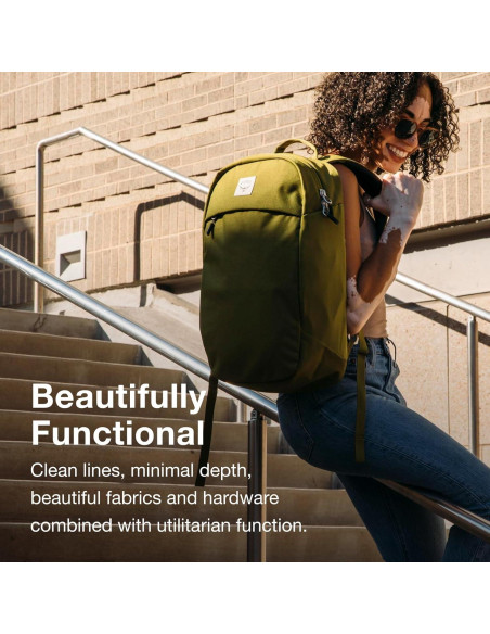 Mochila de Commuter Grande Osprey Arcane 20L Rojo Allium