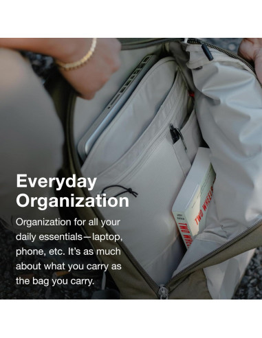 Mochila de Commuter Grande Osprey Arcane 20L Rojo Allium