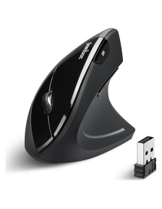 Ratón Vertical Inalámbrico Perixx PERIMICE-713 Ergonómico 6 Botones
