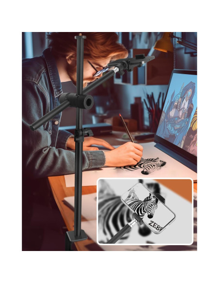 Soporte de Montaje de Cámara JEBUTU para Escritorio 33cm