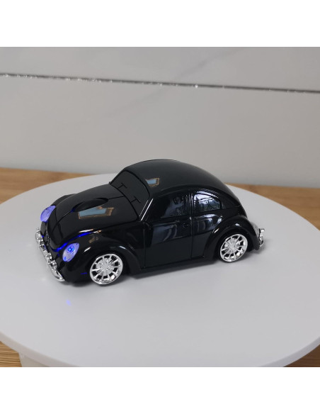 Ratón Inalámbrico 2.4GHz BXC Modelo BN020 Negro - Diseño Coche Deportivo