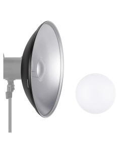 Reflector de Belleza Neewer 41cm con Funda Difusora Blanca
