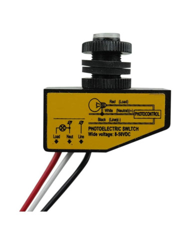 Interruptor Fotoeléctrico Proshopping DC 12V 24V 36V 48V 3.5A