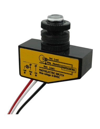 Interruptor Fotoeléctrico Proshopping DC 12V 24V 36V 48V 3.5A