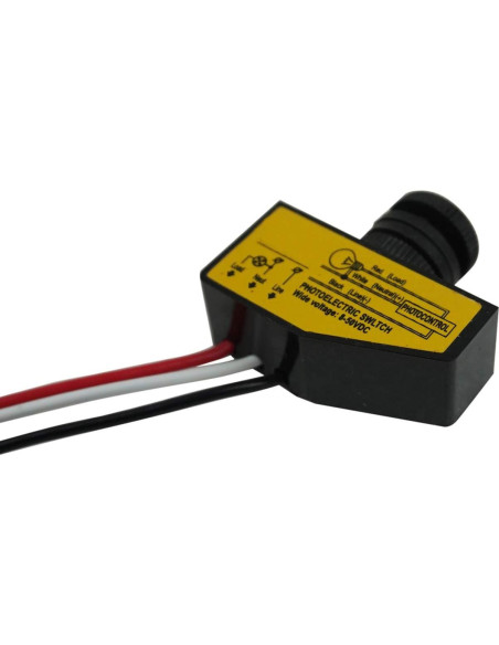 Interruptor Fotoeléctrico Proshopping DC 12V 24V 36V 48V 3.5A