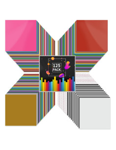 Vinilo Permanente Lya Vinyl 125 Hojas 30.48x30.48cm para Cricut