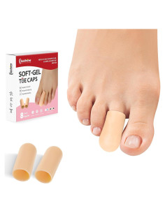 Protector de Dedos de Gel Bukihome - 8 Pcs Tamaño Mediano