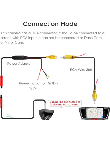 Cámara de Respaldo PixelMan PMG3A HD Impermeable 170