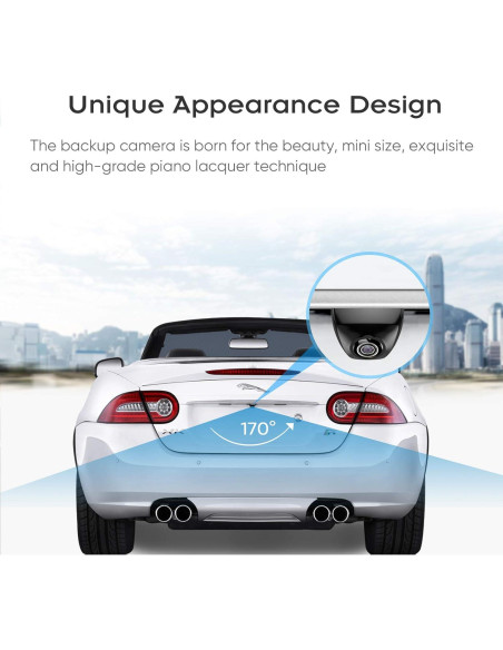 Cámara de Respaldo PixelMan PMG3A HD Impermeable 170