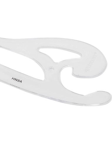 Conjunto de curvas plásticas Westcott FC-4, Set de 4 unidades