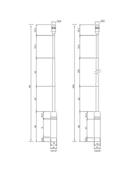 Micrófono de Podio Samson CM20P 50.8 cm Cardioide Micrófono de Podio Samson CM20P 50.8 cm Cardioide
