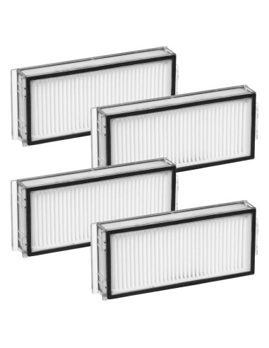 4 Filtros Lavables Rrochio para Aspiradora Robot Roborock Q7