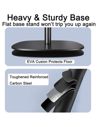 Soporte de Proyector de Piso Hocoder Ajustable 83.82-127 cm