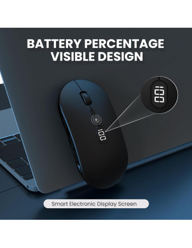 Ratón Inalámbrico MAGIC-REFINER X1 USB Delgado 1600 DPI