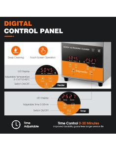 Limpiador Ultrasónico Enpowiks 2L para Joyería y Gafas 2