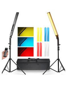 Kit de Luz LED Bi Color NEEWER BH20B con Control Remoto
