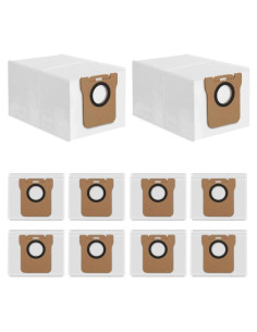 10 Bolsas de Polvo Desechables Zengerent para Dreametech L10S Ultra