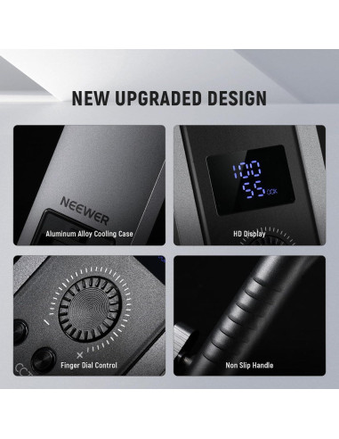 Kit de Luz LED Bi Color NEEWER BH20B con Control Remoto