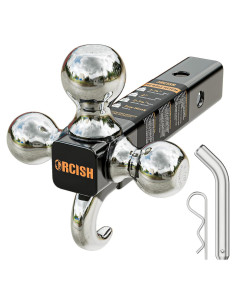 Soporte de Enganche para Remolque ORCISH Tri-Ball 10,000 lbs