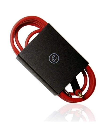 Cable de audio de reemplazo LearSoon 1.4m con micrófono para Beats