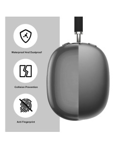Funda TPU para Auriculares AirPods Max MOLOPPO Gris Espacial 2