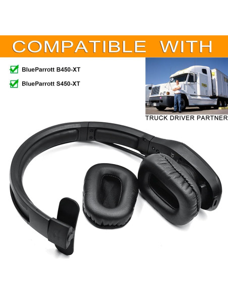 Almohadillas de Reemplazo Defean para Auriculares BlueParrott B450-XT Almohadillas de Reemplazo Defean para Auriculares BlueParrott B450-XT
