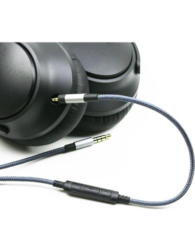 Cable de audio ABLET 3.5mm a 2.5mm 1.3m con micrófono