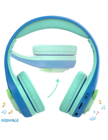 Auriculares Inalámbricos Riwbox CB-7S para Niños 60H Bluetooth 5.3