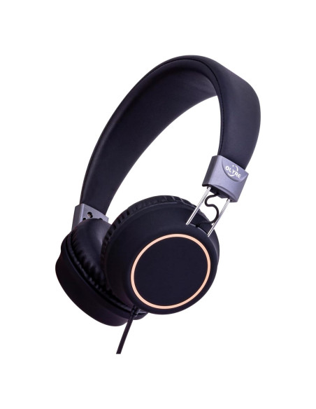 Auriculares Olyre LX-AD para Niños con Micrófono - Negro