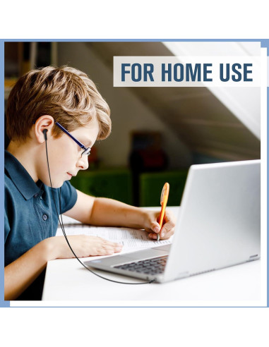 Auriculares Konohan 100 Piezas para Estudiantes Negro 3.5mm