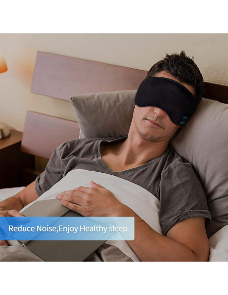 Auriculares Bluetooth Voerou 5.2 para dormir - Máscara de sueño Auriculares Bluetooth Voerou 5.2 para dormir - Máscara de sueño