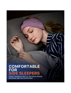 Auriculares para dormir Bluetooth 5.4 Perytong diadema HD 2