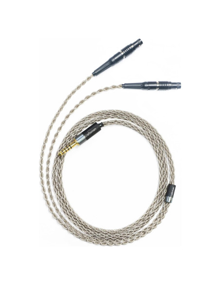 Cable de Auriculares GUCraftsman 1.8m 6N Plata para Focal Utopia