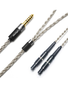 Cable de Auriculares GUCraftsman 1.8m 6N Plata para Focal Utopia 2