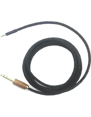 Cable de Audio 6.35mm NewFantasia 2m Cobre Baño Plata Sennheiser