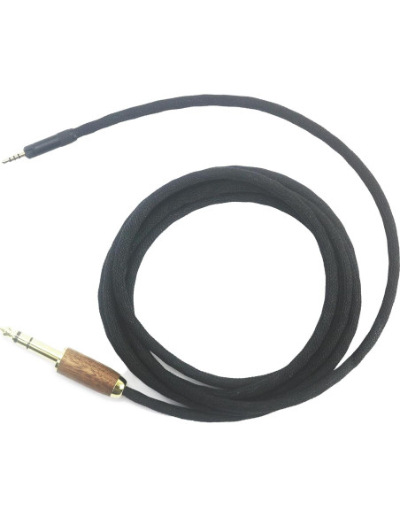 Cable de Audio 6.35mm NewFantasia 2m Cobre Baño Plata Sennheiser