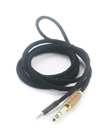 Cable de Audio 6.35mm NewFantasia 2m Cobre Baño Plata Sennheiser