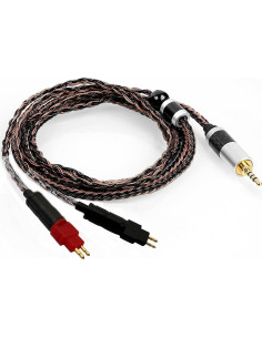 Cable balanceado 2.5mm ANLINKSHINE para Sennheiser HD600/650/660S 2