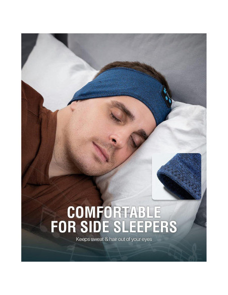 Auriculares Bluetooth Perytong PES01 para dormir, diadema cómoda Auriculares Bluetooth Perytong PES01 para dormir, diadema cómoda