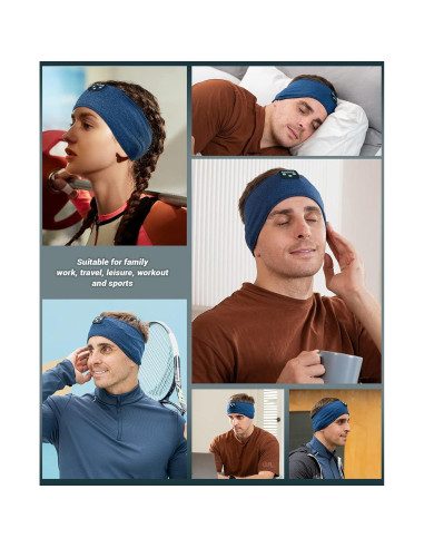 Auriculares Bluetooth Perytong PES01 para dormir, diadema cómoda