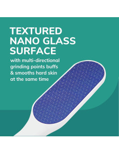 Raspador de Piel Dura Dr. Scholl's Nano Glass - Removedor de Callos 2