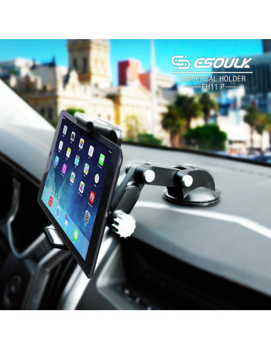Soporte Universal para Tableta Esoulk en Parabrisas - Ajustable