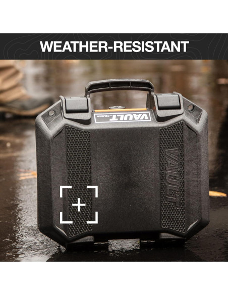 Estuche Duro Pelican Vault V200 Negro 39.1x33.2x15.7 cm