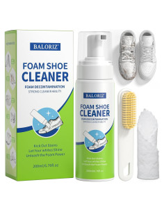 Kit de Limpieza de Zapatos Jiuzuan 200ml con Cepillo y Toalla